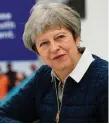  ??  ?? Theresa May: ‘No British PM could agree to backstop’