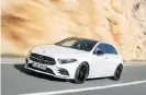  ??  ?? Mercedes has unveiled the new A-Class, which arrives in SA towards the end of 2018.