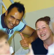 ?? (foto Cassotti) ?? Il delitto Marisa Sartori, 25 anni, con Ezzeddine Arjoun, di 35, nel 2017 a Sant’Omobono Terme. Il tunisino, ora in carcere, ha ucciso la moglie a coltellate il 2 febbraio, a Curno