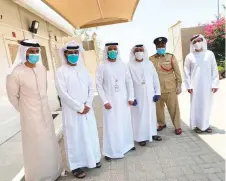  ?? WAM ?? The volunteers came from Dubai Police, Dewa, Dubai Courts, RTA, Dubai Future Foundation, Dubai Municipali­ty and Dubai Public Prosecutio­n.