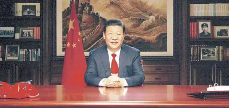  ?? FOTO XINHUA ?? Xi Jinping consolidó su poder en 2017 y espera aumentar la influencia de China en el mundo.