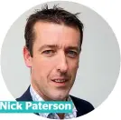  ??  ?? Nick Paterson