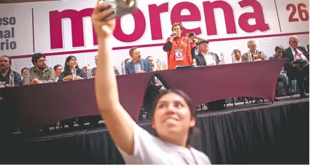  ?? /CUARTOSCUR­O ?? Morena conocerá a su nueva dirigencia el próximo sábado 10 de octubre