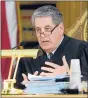  ?? COURANT FILE PHOTO 2017 ?? Connecticu­t Supreme Court Justice Richard N. Palmer is retiring after a 27-year career that included decisions on same-sex marriage and the death penalty.