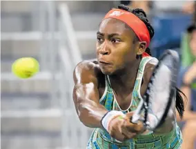  ?? Photo / Getty Images ?? Coco Gauff will be a superstar for the next decade.