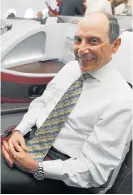  ?? /Reuters ?? Spreading wings: Qatar Airways CE Akbar Al Baker expects to report a loss as a result of the dispute over United Arab Emirates and Saudi Arabia airspace. The airline on Monday acquired a 9.61% stake in Cathay Pacific.