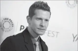  ?? RICHARD SHOTWELL, RICHARD SHOTWELL/INVISION/THE AS ?? Matt Czuchry stars in the four-part series, “Gilmore Girls: A Year in the Life” on Netflix.