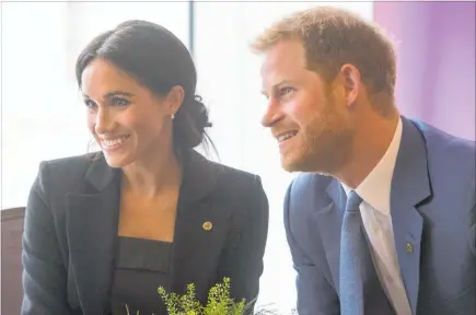  ?? PHOTO/ GETTY IMAGES ?? The Duke and Duchess of Sussex will be visiting Rotorua on October 31.