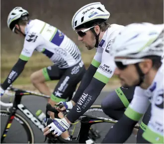  ??  ?? McLay won the GP de Denain with Fortuneo–Vital Concept in 2016