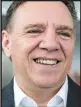  ??  ?? FRANÇOIS LEGAULT Chef de la CAQ