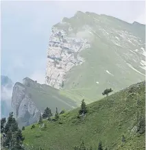  ?? ?? ● Sieben Hengste mountains in Switzerlan­d