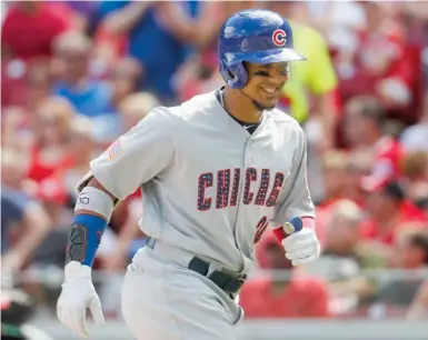  ?? | AP ?? Jon Jay, whohit .296 and had a .374 on- base percentage in 2017, signed a one- year,$ 3 million contract with the Royals.