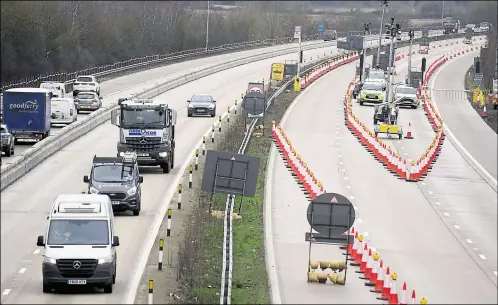  ?? Picture: Barry Goodwin ?? Highways England says it is looking forward to restoring the motorway to full capacity