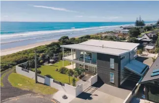  ?? Photo / Supplied ?? 5 Ayr Street, in Waihi Beach, broke price records for the beach town.