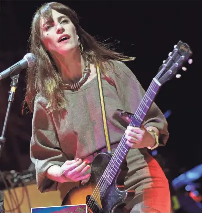  ?? KARL WALTER, GETTY IMAGES, FOR COACHELLA ?? Leslie Feist abandons the frills of past releases with Pleasure, leaving spare melodies that echo with longing.