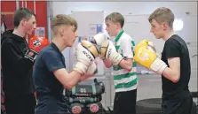  ?? ?? Lochaber Phoenix Boxing club members are doing extra training in preparatio­n for the show to be held at The Nevis Centre on April 23.