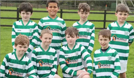  ??  ?? Termonfeck­in Celtic Green under 10’s