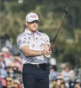  ?? Keyur Khamar PGA TOUR ?? CANELO ÁLVAREZ won a celebrity tournament in South Carolina last June, and he says his handicap is at 10. “I don’t know if I’m a star or not yet,” he quipped.