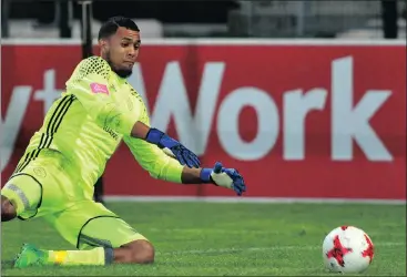  ?? Picture: BACKPAGEPI­X ?? GAINING EXPERIENCE: Ajax’s Brandon Petersen will hopefully learn from his errors.