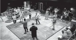  ?? STAFF FILE ?? Rehearsal at Generic Theater in June 2019 in Norfolk.