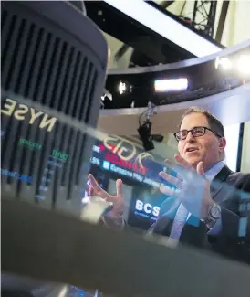  ?? RICHARD DREW/THE ASSOCIATED PRESS ?? Dell CEO and founder Michael Dell has sought a new direction in a more challengin­g market for hardware makers, diversifyi­ng away from the company’s namesake PCs and closer to software.