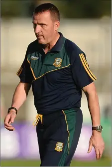  ??  ?? Meath manager, Andy McEntee.