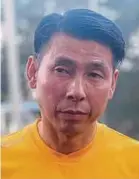  ??  ?? National coach Tan Cheng Hoe