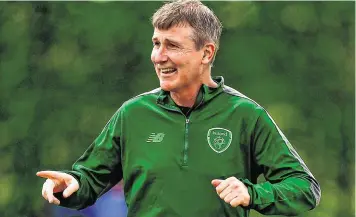  ??  ?? Ireland boss Stephen Kenny will have a place on the FAI’s executive team in the reshuffle