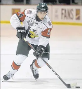  ?? SALTWIRE NETWORK PHOTO ?? Jared Mcisaac of Truro will fulfil a dream when he laces up his skates for Team Canada at the world junior hockey championsh­ip next week in Vancouver.