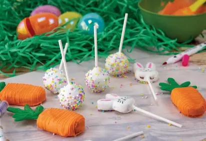  ?? ?? Kids Krafty Easter Cake Pops