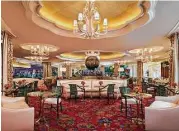  ?? Wynn Las Vegas ?? The Parasol Up bar at Wynn Las Vegas has a completely new design and beverage program.