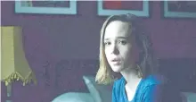  ?? TIFF ?? Actor Ellen Page is shown in a scene from the film The Cured. A zombie flick starring Halifax native Page, Aaron Sorkin’s directoria­l debut, a political profile of the Deep Throat informant who sparked the Watergate scandal and I Love You, Daddy by...