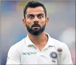  ??  ?? Indian skipper Virat Kohli