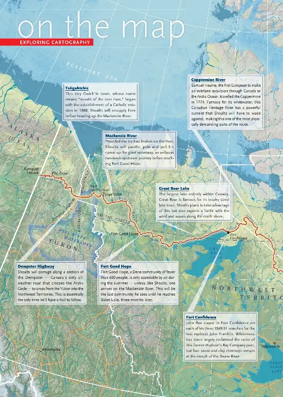 Fort Clay Canada Map On The Map - Pressreader