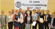  ?? Foto: Hans Neumeyer ?? Feierten das Jubiläum des Vereins (von links): Roland Hammer, Sigrid Kuchar, Franz Hala, Monika Puchinger, Willibald Freihart, Ute Lang, Elisabeth Puchinger, Manfred Pawlita, Irmgard Feige, Karl Heinz Rössler, Tanja Söder, Julian Schwarz und Tatjana...