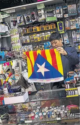  ?? (AP) ?? ¿Independen­cia o intervenci­ón? Los planteos soberanist­as de Cataluña podrían desembocar en la aplicación del artículo 155 el jueves.