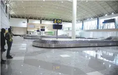  ?? ?? The recently refurbishe­d Robert Gabriel Mugabe Internatio­nal Airport