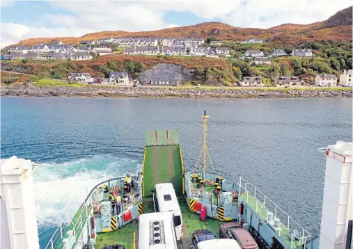  ??  ?? CALL FOR HELP: Orkney Ferries urgently needs support from the Scottish Government to keep their lifeline service for remote communitie­s