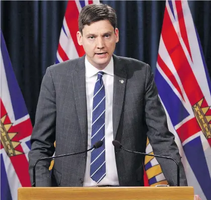  ?? THE CANADIAN PRESS ?? Since becoming attorney general, David Eby has failed to speak up for the people he championed as a lawyer.