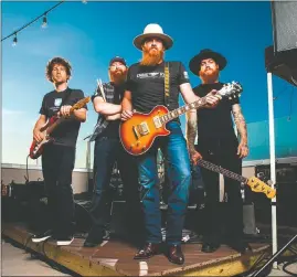  ?? COURTESY PHOTO ?? Tim Montana and the Shrednecks will open for Kid Rock at 7 p.m. today at the Walmart AMP for his “First Kiss: Cheap Date” tour.