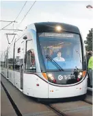  ?? Picture: PA. ?? An Edinburgh tram.