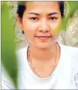  ?? FACEBOOK ?? Former CNRP activist Sao Osaphea was summoned for questionin­g by her commune chief on Wednesday for allegedly insulting the premier in a Facebook post.