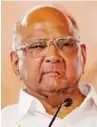  ??  ?? Sharad Pawar