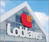  ?? CP PHOTO ?? A Loblaws store is seen on March 9, 2015, in Montreal.