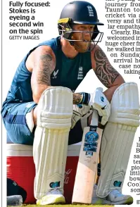  ?? GETTY IMAGES ?? Fully focused: Stokes is eyeing a second win on the spin