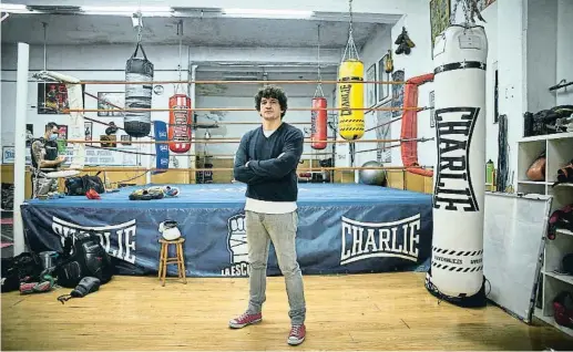  ?? Www.linesports­ent.com ?? Jero García, en una imagen reciente en La Escuela Boxeo, uno de sus gimnasios en Madrid