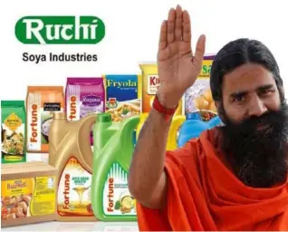  ??  ?? Baba Ramdev, Ruchi Soya