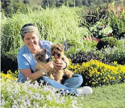 ??  ?? Tanya Visser wishes she could inspire more young people to love gardening.