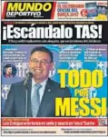  ??  ?? La prensa de Barcelona ve un doble rasero.