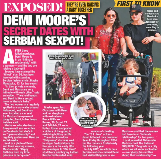 DEMI MOORE'S SECRET DATES WITH SERBIAN SEXPOT! - PressReader